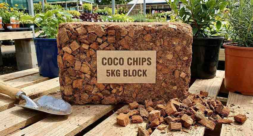 Coco Chips Blocks Hydroponic Growing Medium