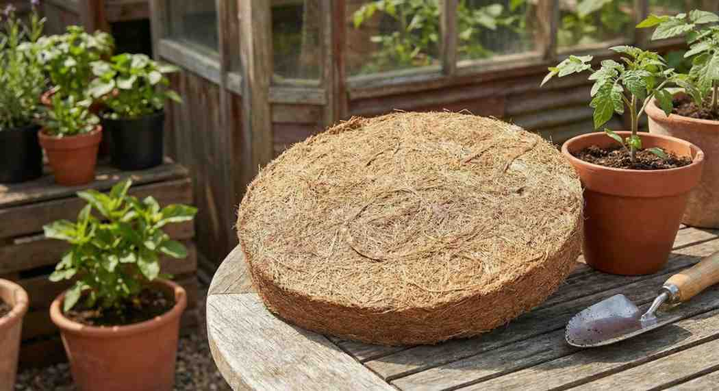Compressed Coco Peat for Gardening