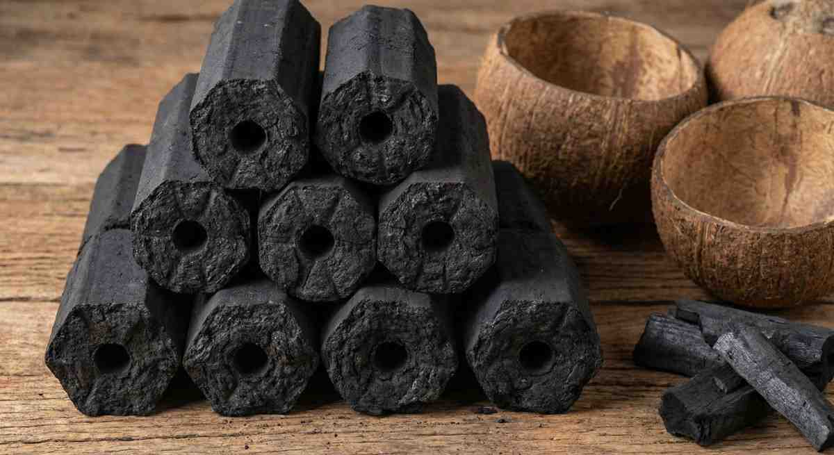 Coconut Shell Charcoal Briquettes
