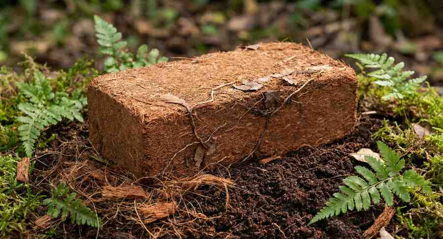 Low EC Coco Peat Blocks for Gardening